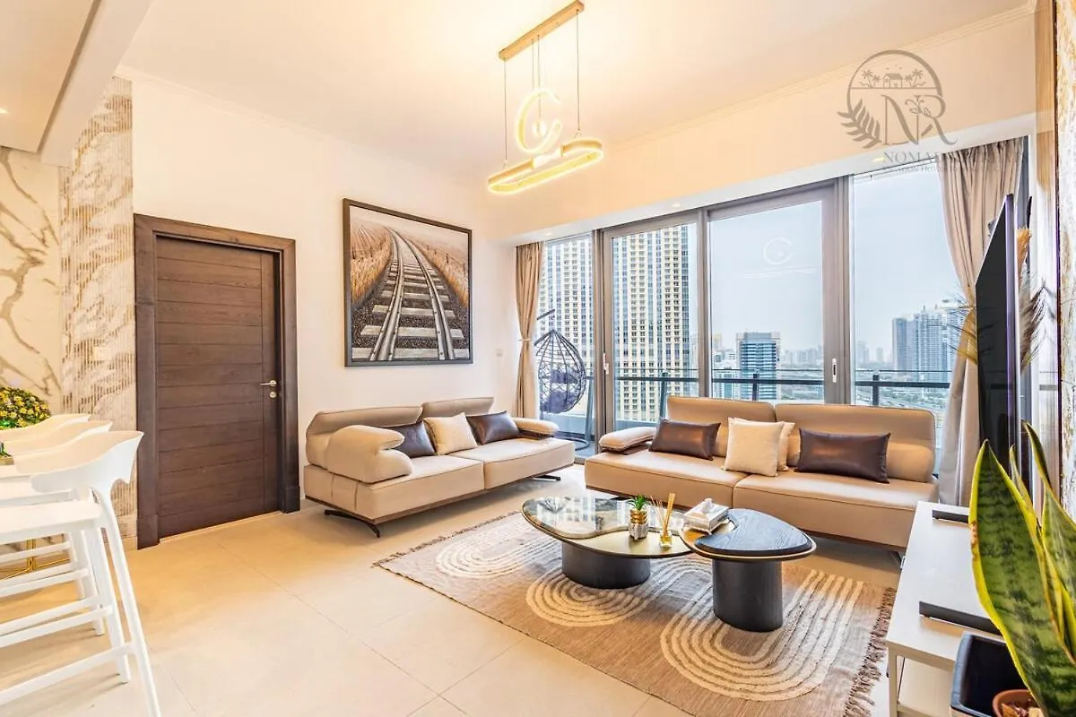 Apartment Nomad Retreats- Silverene Tower Marina View Dubai