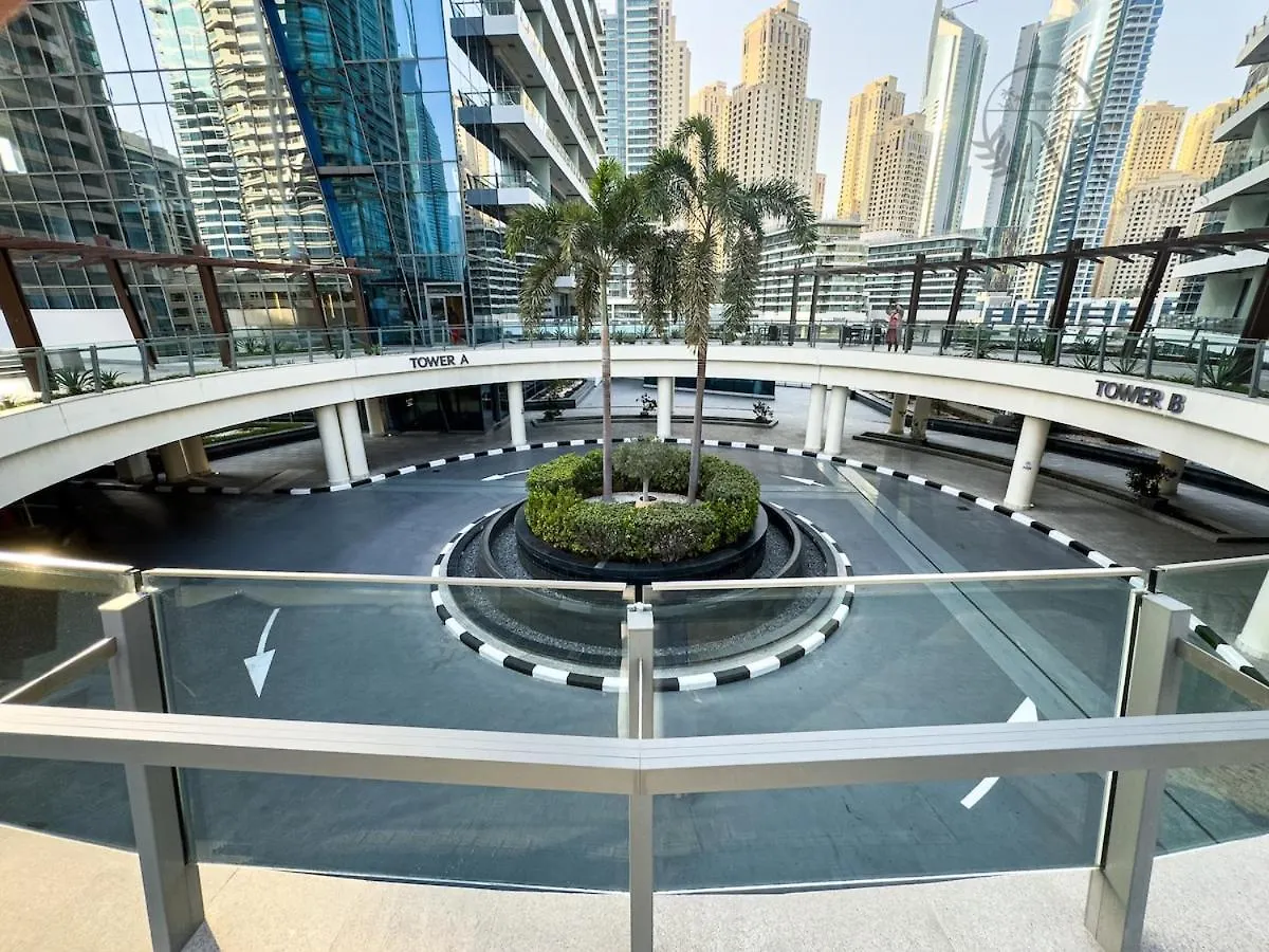 Nomad Retreats- Silverene Tower Marina View Dubai Apartment