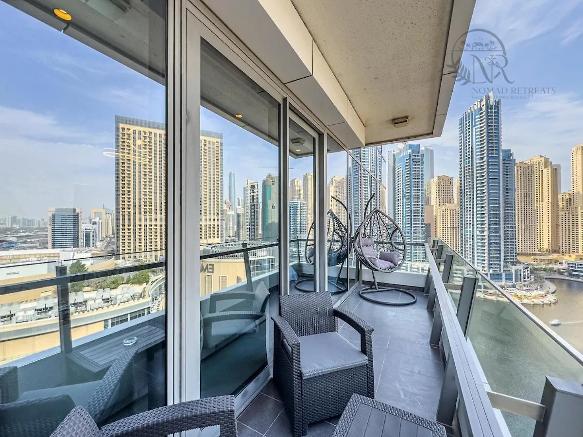 Apartment Nomad Retreats- Silverene Tower Marina View Dubai United Arab Emirates